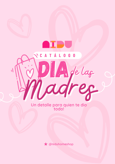 Portada catálogo Día de las Madres de Nidu Home Shop